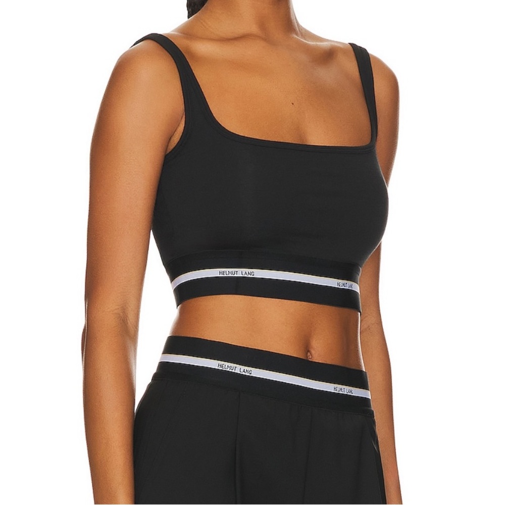 Helmut lang pants and crop top set
